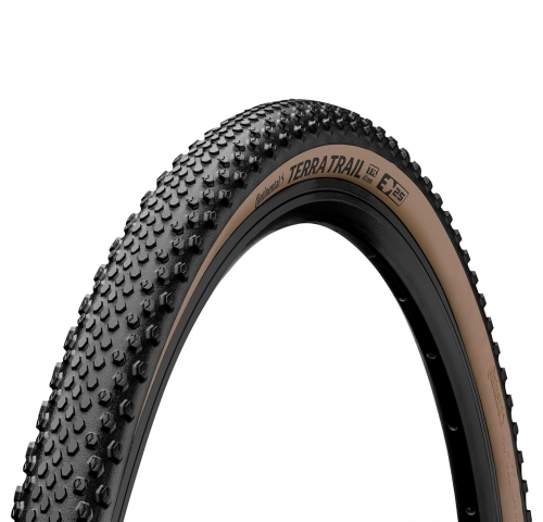 Покрышка бескамерная Continental Terra Trail ShieldWall 28" | 700 x 40C | 28 x 1.50 черная/коричнева