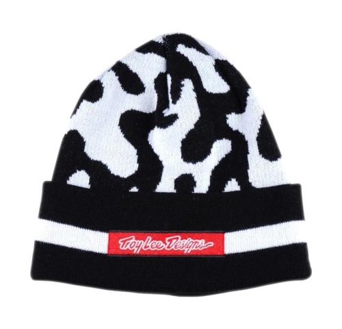 Шапка TLD FLOW CAMO BEANIE; [BLACK / WHITE] OSFA