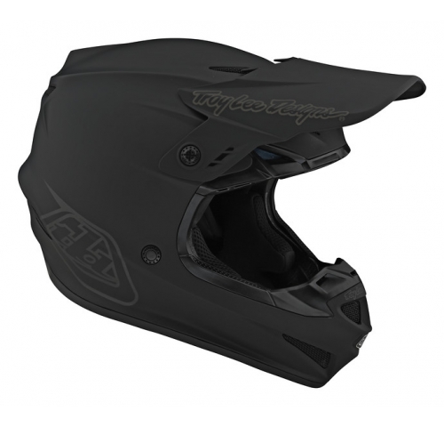 Мотошолом TLD GP HELMET [MONO BLACK] M