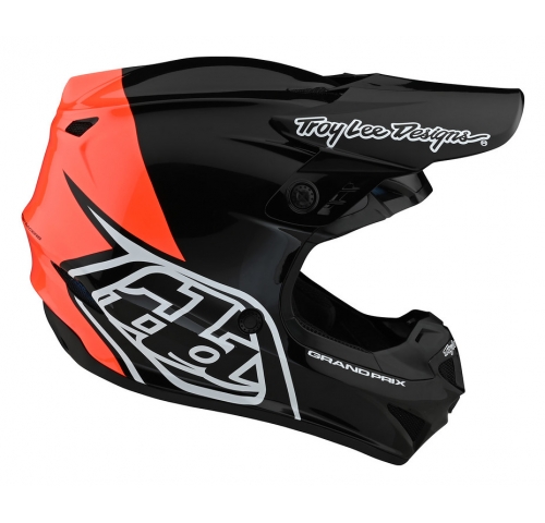Мотошолом TLD GP HELMET [BLOCK BLACK / ORANGE ] M