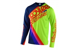 Джерсі TLD Sprint Ultra Jersey [Tilt Navy/FLO Yellow] розмір S