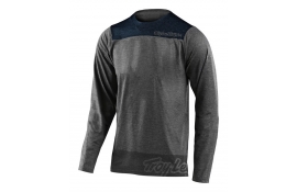 Джерсі TLD Skyline L/S Jersey [London Gray Heather/Navy] розмір S