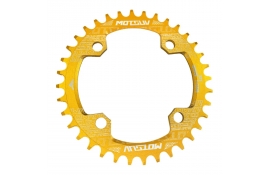 Зірка Motsuv MTB Narrow Wide 36Т (BCD:104мм), алюм., золотиста