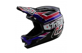 Вело шолом TLD D4 POLYACRYLITE HELMET; LINEAR [BLACK] M
