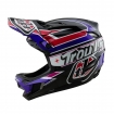 Вело шолом TLD D4 POLYACRYLITE HELMET; LINEAR [BLACK] L