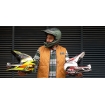 Вело шолом TLD D4 POLYACRYLITE HELMET; LINEAR [BLACK] L