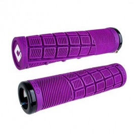 Ручки руля ODI Reflex v2.1 Lock-On MTB Closed End 135mm Purple