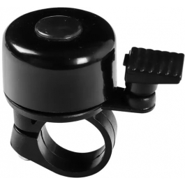 Дзвінок Green Cycle GBL-607, алюміній, діаметр 32 мм, чорний Дзвінок Green Cycle GBL-607, алюміній, діаметр 32 мм, чорний