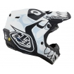 Мотошолом TLD SE4 POLYACRYLITE [SKULLY WHITE] L