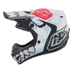Мотошолом TLD SE4 POLYACRYLITE [SKULLY WHITE] M