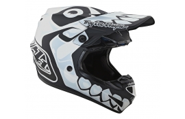 Мотошолом TLD SE4 POLYACRYLITE [SKULLY WHITE] M