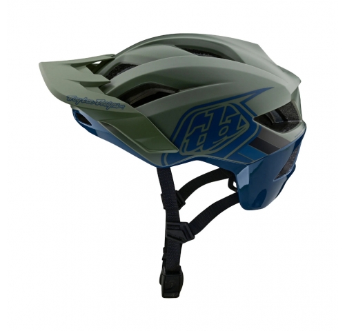 Вело шлем TLD Flowline SE HELMET BADGE [OLIVE/INDIGO] XL/2X