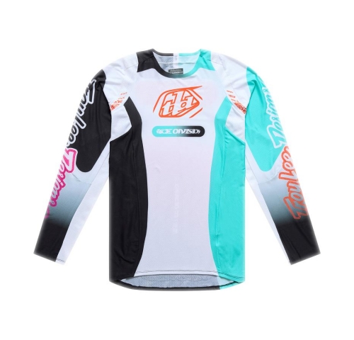 Мото джерсі TLD SE PRO JERSEY; SEVER [WHITE / TEAL] S