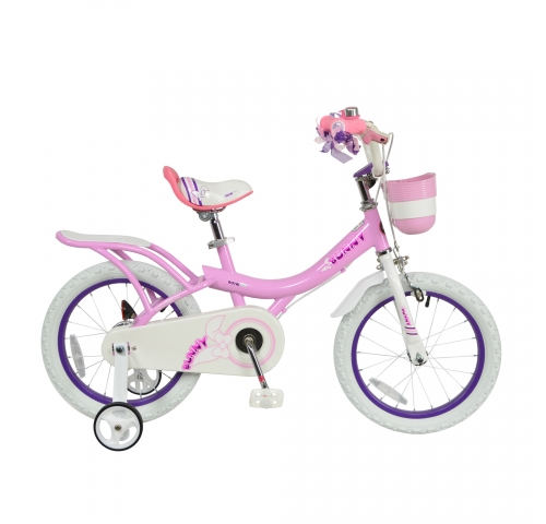 Велосипед RoyalBaby Jenny & Bunny 16", OFFICIAL UA, пурпурный