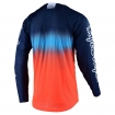 Джерсі TLD GP AIR JERSEY [STAIN'D NAVY / ORANGE] розмір L