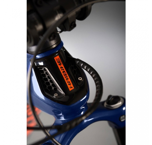 Электровелосипед HAIBIKE XDURO AllTrail 5.0 Carbon FLYON i630Wh 11 s. NX 27.5", рама L, сине-бело-ор
