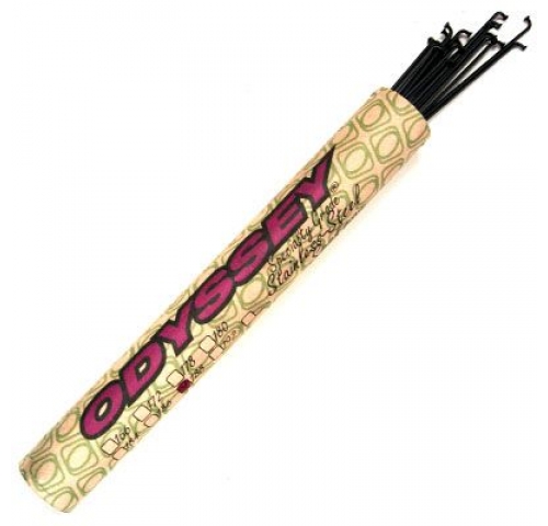 Спиці ODYSSEY ODSY 24", 237mm, 14G, нипель 12mm. чорні 50шт