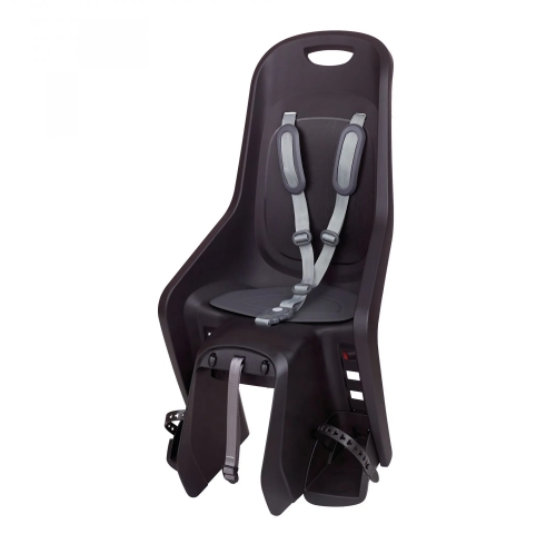 Дитяче велокрісло заднє POLISPORT Koari FF 29" на підсидільну трубу, 26"-29", 9-22 кг, чорне