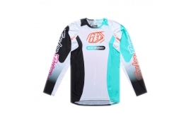 Мото джерсі TLD SE PRO JERSEY; SEVER [WHITE / TEAL] L