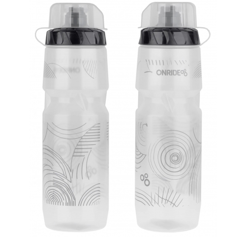 Фляга ONRIDE Skill 800 мл, матеріал фляги поліпропілен, з ковпачком прозора