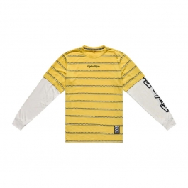 Джерсі TLD SKYLINE FAKIE RIDE LS TEE; STRIPE BUTTER M Джерсі TLD SKYLINE FAKIE RIDE LS TEE; STRIPE BUTTER M