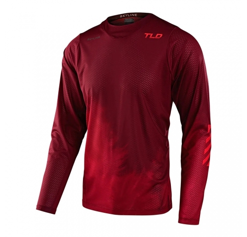 Джерсі TLD SKYLINE AIR LS JERSEY [FADES WINE] L