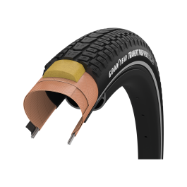 Покришка 700x50 (50-622) GoodYear Transit Tour Plus S5:Protection,Wire,Black+reflective strips,60tpi