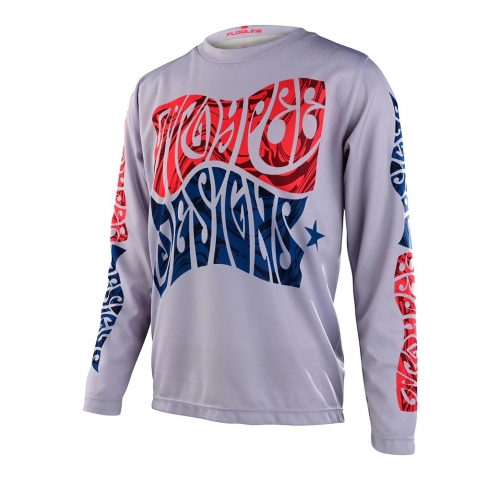 Джерсі TLD Young FLOWLINE LS JERSEY Tripper [Cement] L