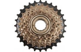 Трещітка Shimano MF-TZ500 7sp, коричневий / чорний