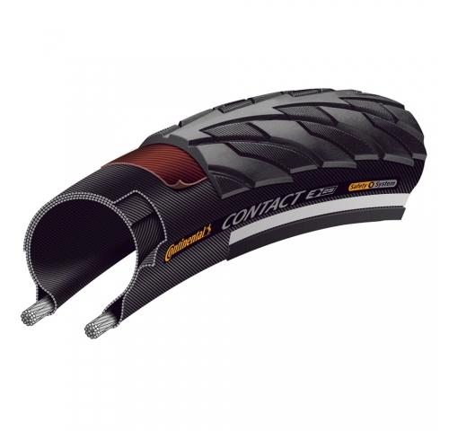 Покришка Continental Contact, 28" | 700 X 42C | 28 X 1.60, чорна, не складна Покришка Continental Contact, 28" | 700 X 42C | 28 X 1.60, чорна, не складна