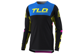 Джерсі TLD Sprint Jersey Fractura [BLk/Yellow] S