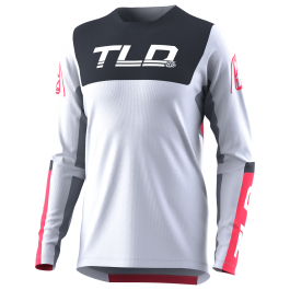 Джерсі TLD Sprint Jersey Fractura [Charcoal Glo Red] 2X