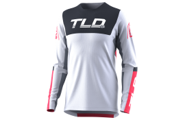 Джерсі TLD Sprint Jersey Fractura [Charcoal Glo Red] 2X