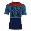 Джерсі TLD Skyline Air S/S Jersey [Checker HTR CLAY/CADET] розмір M