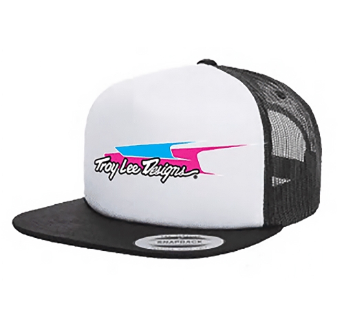Кепка TLD AERO SNAPBACK TRUCKER HAT; BLACK / WHITE OSFA