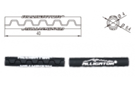 Захист рами Alligator від тертя рубашек Sawtooth (4мм) чорний Захист рами Alligator від тертя рубашек Sawtooth (4мм) чорний