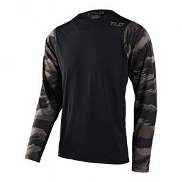 Джерсі TLD SKYLINE LS CHILL JERSEY [HIDE OUT BLACK M