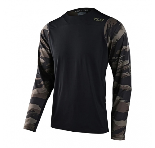 Джерсі TLD SKYLINE LS CHILL JERSEY [HIDE OUT BLACK M