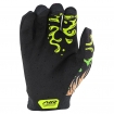 Вело рукавички TLD AIR GLOVE ; SKULL DEMON [ORANGE / GREEN] S