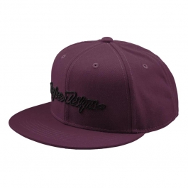 Кепка TLD SIGNATURE FLAT BILL SNAPBACK; [SANGRIA] OSFA