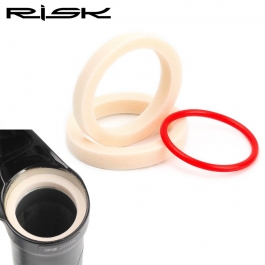 Кільце проставочне передньої вилки паралон 4,5*32 мм чорний RISK RA143