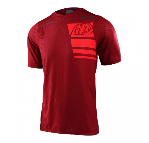 Джерсі TLD SKYLINE AIR SS JERSEY Stacks [Syrah] M