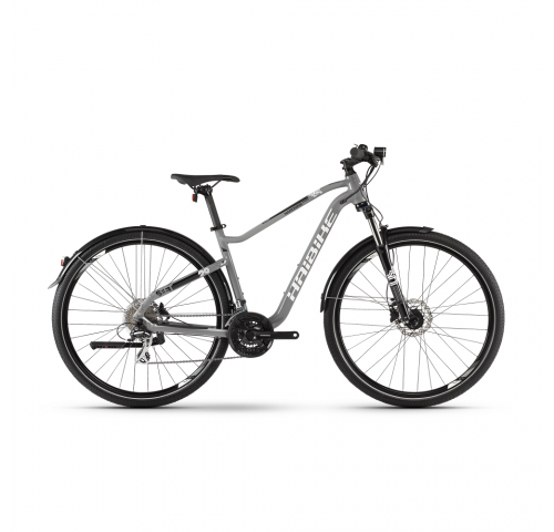 Велосипед Haibike SEET HardSeven 3.5 Street 24 s. Acera 27.5", рама M, серо-бело-черный, 2020