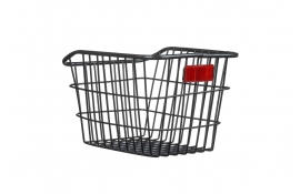 Кошик на багажник ONRIDE Transit 10 з катафотом, сталевий Кошик на багажник ONRIDE Transit 10 з катафотом, сталевий