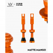 Ніпелі Peaty's x Chris King Tubeless Valves, 42mm, Mango Ніпелі Peaty's x Chris King Tubeless Valves, 42mm, Mango