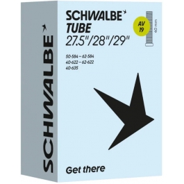 Камера 29"/28"/27,5" (40/62-584/635) Schwalbe AV19 40mm Камера 29"/28"/27,5" (40/62-584/635) Schwalbe AV19 40mm