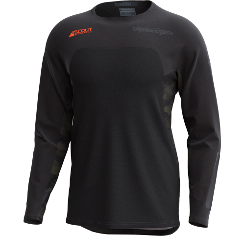 Мото джерсі TLD Scout SE Jersey  [SYSTEMS BRUSHED CAMO BLk/MILITARY GREEN] S