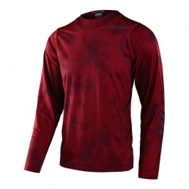 Джерсі TLD SKYLINE LS CHILL JERSEY [TIE DYE WINE] S