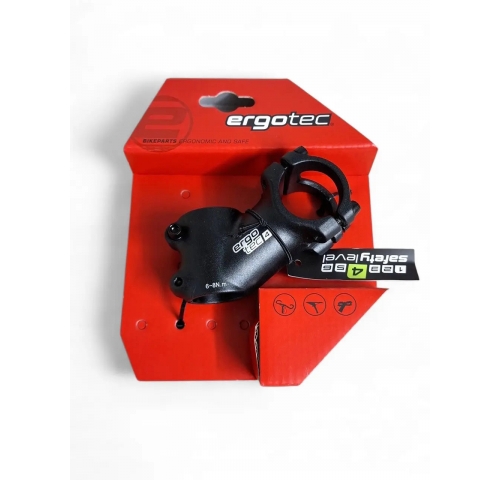 Винос руля Ergotec High Crab 70мм/31.8мм чорний (8021) Винос руля Ergotec High Crab 70мм/31.8мм чорний (8021)