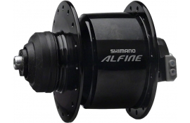 Динамо-втулка Shimano DH-S501 ALFINE, 6V/3,0W 32отв, OLD:100мм, QR, Center Lock чорн Динамо-втулка Shimano DH-S501 ALFINE, 6V/3,0W 32отв, OLD:100мм, QR, Center Lock чорн